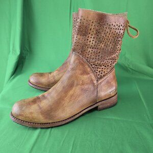 Bed Stu Cobbler Bridgewater Perforated Leather Boot  size 43 / w 12 / m 10